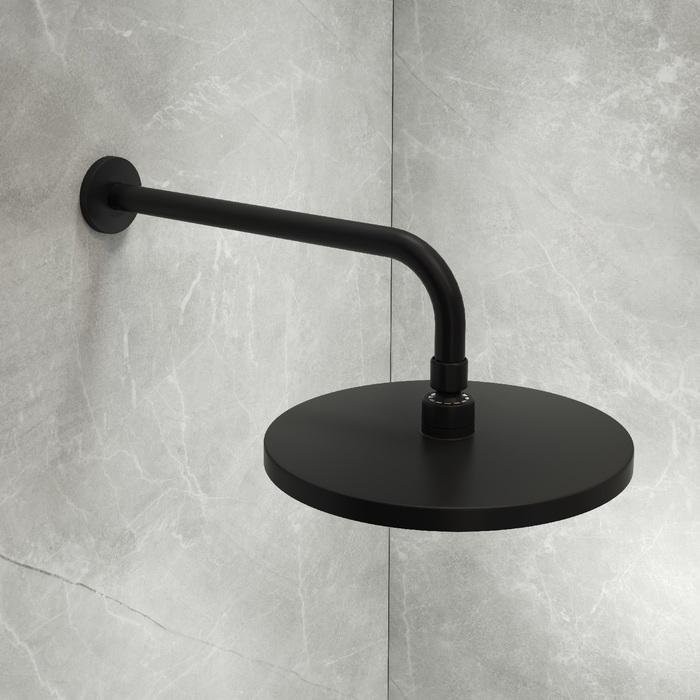 Верхний душ IDDIS Optima Home OPH25BPi64 черный матовый