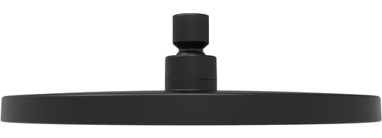 Верхний душ IDDIS Optima Home OPH25BPi64 черный матовый