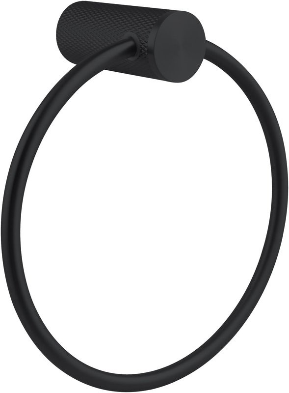 Держатель для полотенец Allen Brau Priority 6.31C14-31 матовый черный, кольцо