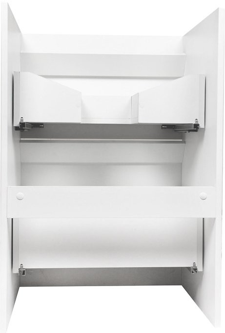 Тумба с раковиной Style Line Даллас 120 Люкс Plus напольная, белая R