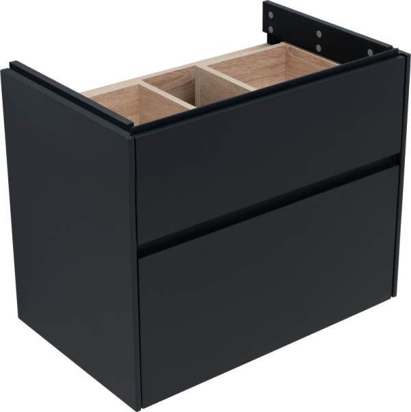 Тумба под раковину Aquanet Бруклин 70 антрацит