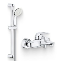 Душевой комплект Смеситель Grohe Eurostyle New 33591003 + Гарнитур Tempesta New 27644001