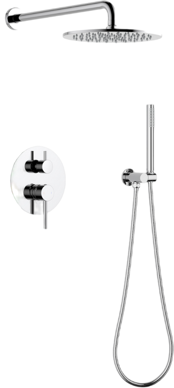 Душевой комплект Timo Saona SX-2369/00SM С ВНУТРЕННЕЙ ЧАСТЬЮ, хром
