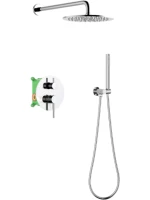 Душевой комплект Timo Saona SX-2369/00SM С ВНУТРЕННЕЙ ЧАСТЬЮ, хром