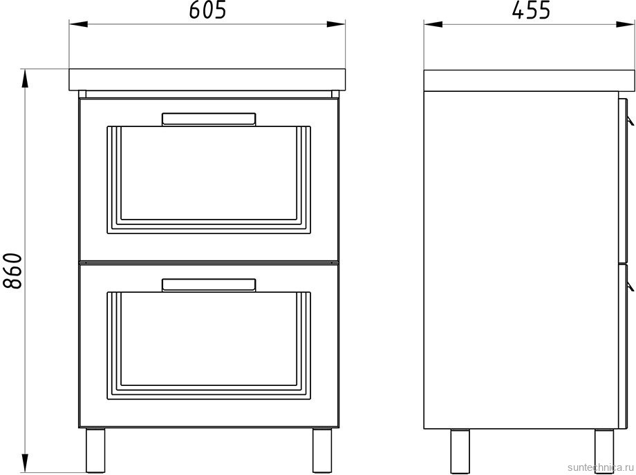 Мебель для ванной комнаты ASB-Mebel София 60