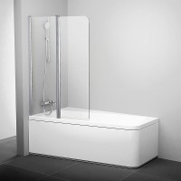 Акриловая ванна Ravak 10° L 160x95 см, угловая, левая, пристенная, белая, асимметричная, на ножках