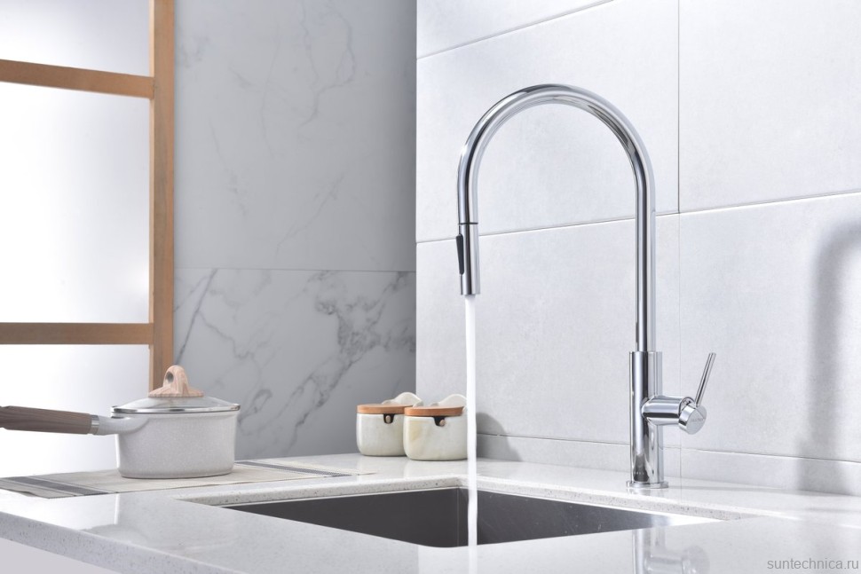 Смеситель для кухни Paulmark Senso Se215180-CR хром