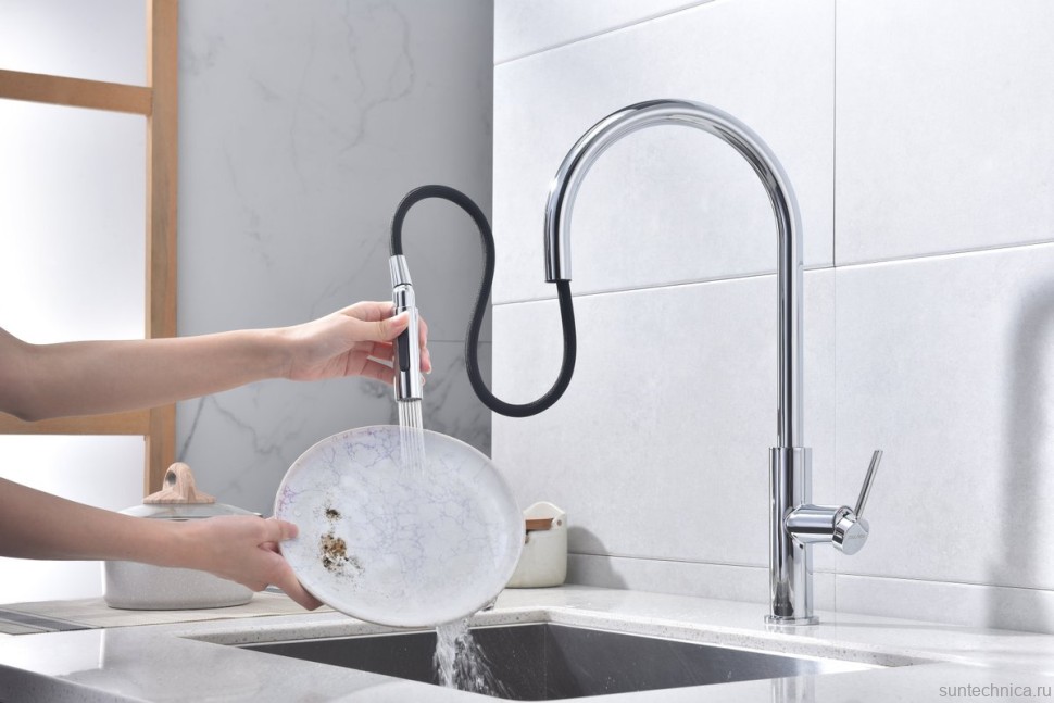 Смеситель для кухни Paulmark Senso Se215180-CR хром