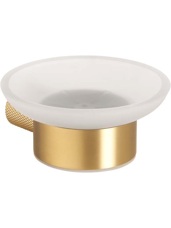 Мыльница Bemeta Auria 171108040 настенная, стеклянная, золотая