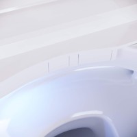 Комплект RGW SW-70 безободковый, с микролифтом, белый