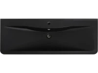 Мебельная раковина BelBagno BB1200/455-LV-ART-ALR-NERO черная матовая Мебельная раковина BelBagno BB1200/455-LV-ART-ALR-NERO черная матовая