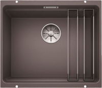 Комплект Мойка Blanco Etagon 500-U темная скала + Смеситель Grohe Euroeco
