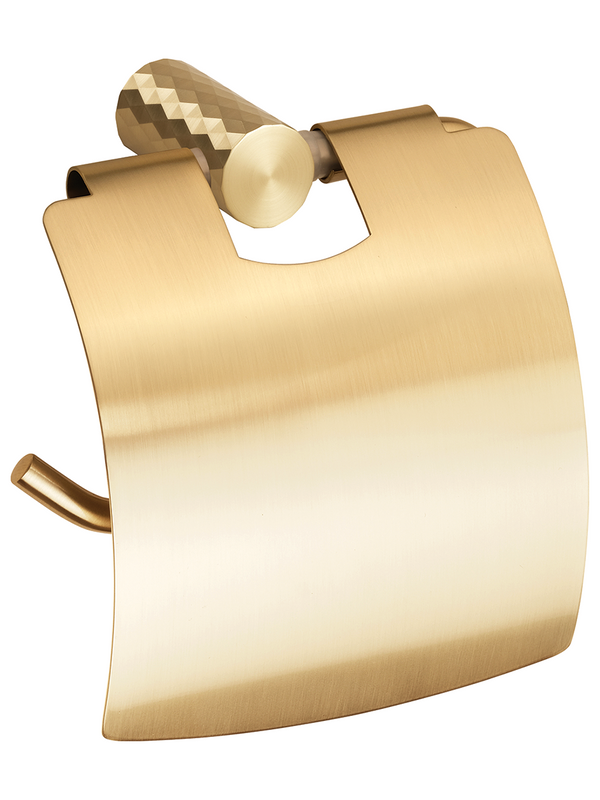 Держатель для туалетной бумаги Bemeta Zyra 174112012 матововое золото-шампань