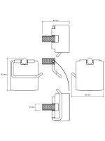 Держатель для туалетной бумаги Bemeta Zyra 174112012 матововое золото-шампань Держатель для туалетной бумаги Bemeta Zyra 174112012 матововое золото-шампань