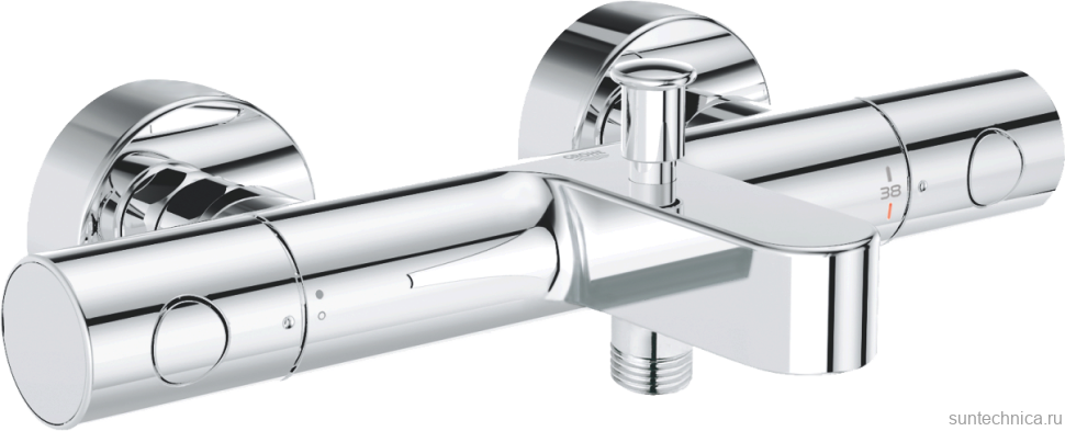Душевой комплект Термостат Grohe Grohtherm 800 Cosmopolitan 34766000 + Стойка New Tempesta 27389002