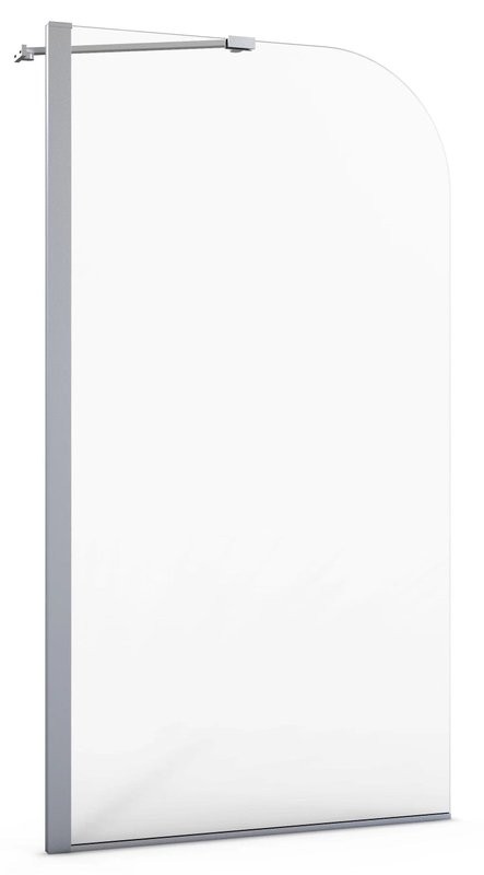 Шторка для ванны Azario Merrit 80х140 цвет профиля серебро AZ-NF6310 800