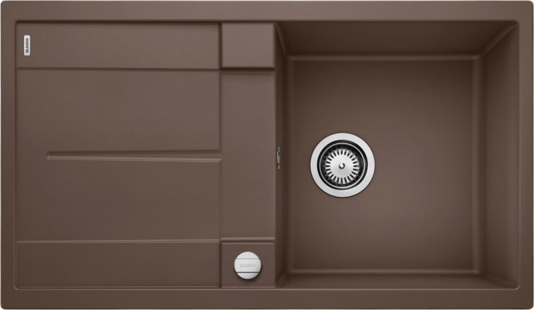 Комплект Мойка Blanco Metra 5S 515041 кофе + Измельчитель Franke
