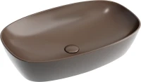Накладная раковина Ceramicanova Element CN6049MDB темно-коричневая матовая