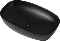 Накладная раковина Abber Rechteck AC2206MB матовая черная Накладная раковина Abber Rechteck AC2206MB матовая черная