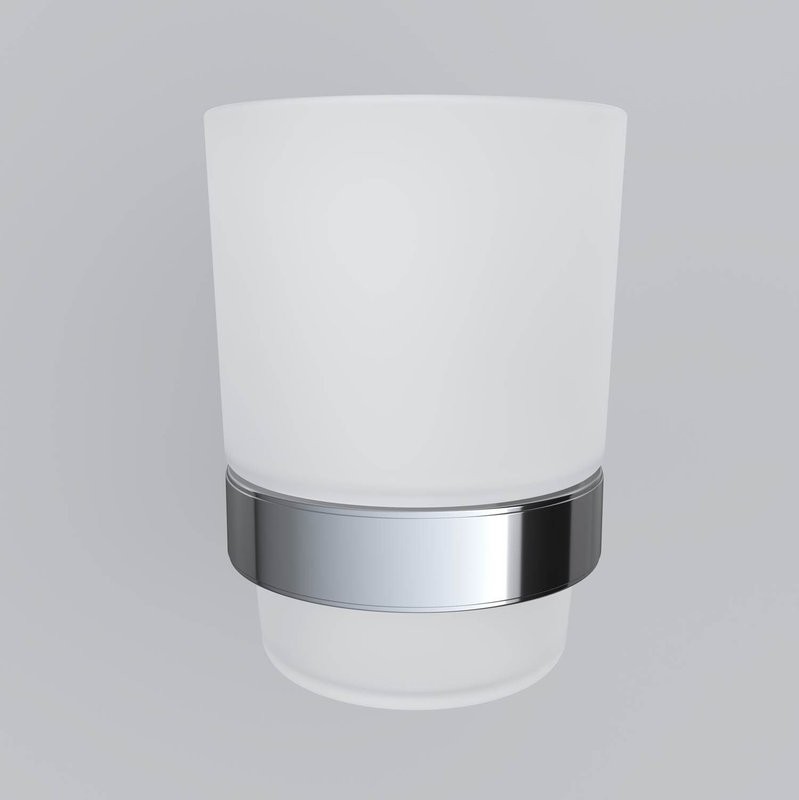 Набор Мыльница AM.PM Sense A7434200 + Дозатор A7436900 + Стакан A7434300 + Крючок A7435600