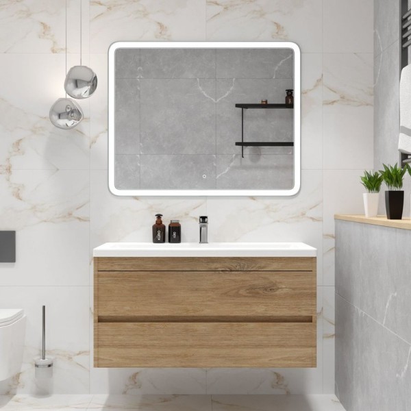 Мебель для ванной комнаты Art&Max Family-M 100 подвесная, harbor golden