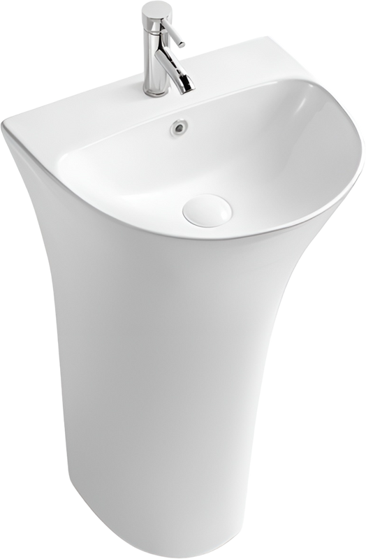 Раковина SantiLine SL-4017 белая