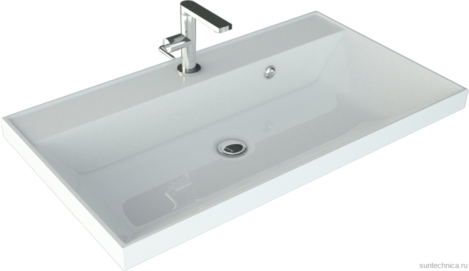 Тумба с раковиной Style Line Манхэттен 70 подвесная, графит, раковина Andrea Classic 70