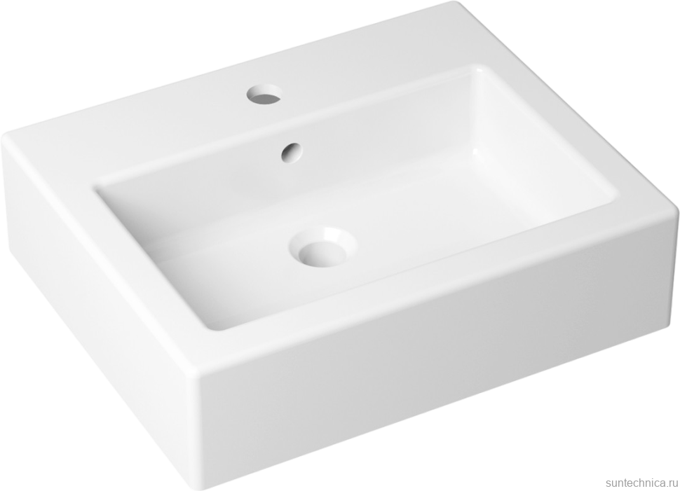 Комплект Накладная раковина Lavinia Boho Bathroom Sink 33311014 + Смеситель Wellsee ICON! for life 182305000 матовый белый