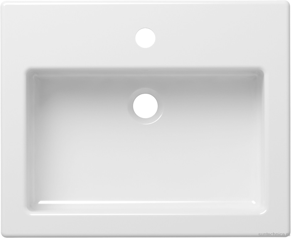 Комплект Накладная раковина Lavinia Boho Bathroom Sink 33311014 + Смеситель Wellsee ICON! for life 182305000 матовый белый