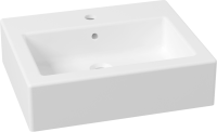 Комплект Накладная раковина Lavinia Boho Bathroom Sink 33311014 + Смеситель Wellsee ICON! for life 182305000 матовый белый