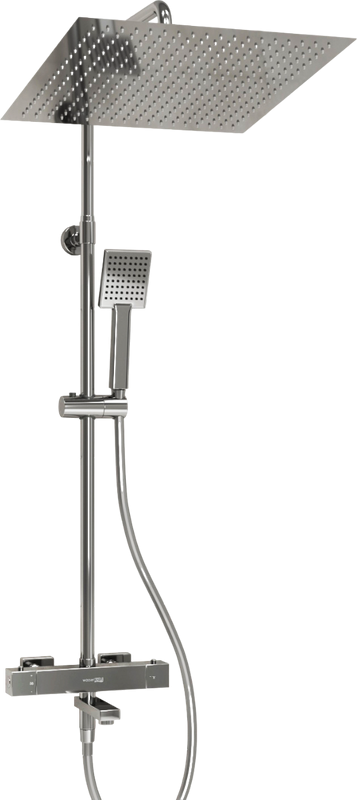 Душевая стойка Wasserkraft Aller A199.119.141.087.CH Thermo с термостатом, хром
