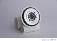Акриловая ванна WHITECROSS Vibe 0105.170070.100.ULTRANANO.CR 170x70 см, пристенная, с гидромассажем, белая, с каркасом, со сливом-переливом, с донным клапаном