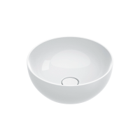 Накладная раковина Catalano Green 0423400001 45 глянцевая белая, круглая