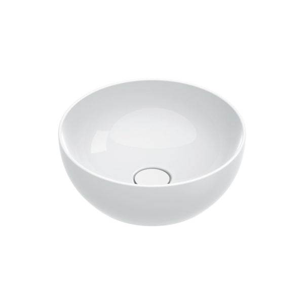 Накладная раковина Catalano Green 0423400001 45 глянцевая белая, круглая