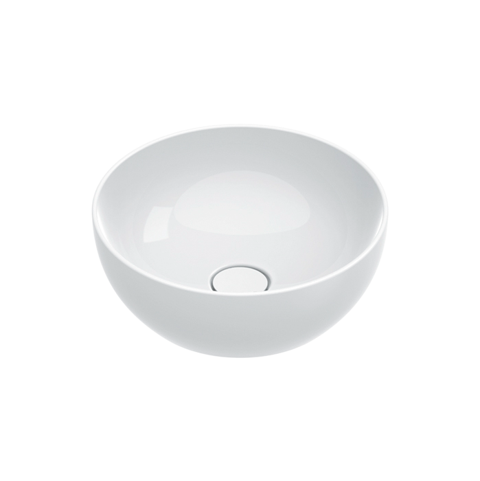 Накладная раковина Catalano Green 0423400001 45 глянцевая белая, круглая