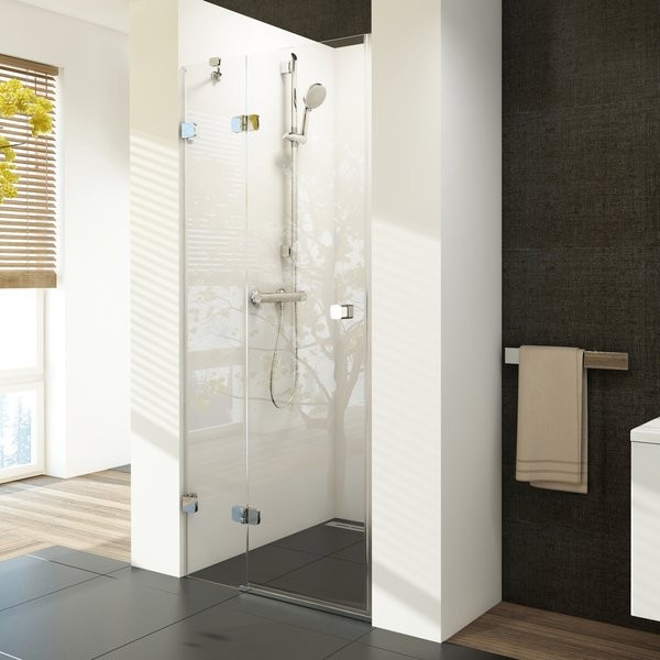 Душевая дверь в нишу Ravak Brilliant BSD2+B SET 80 L хром