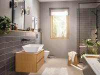 Смеситель для раковины Hansgrohe Rebris E 72568670 С ВНУТРЕННЕЙ ЧАСТЬЮ черный матовый