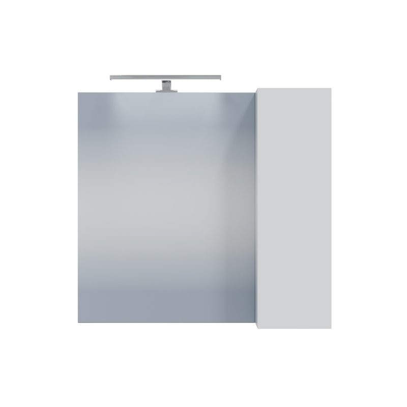 Мебель для ванной комнаты СаНта Антарес 70 подвесная, 2 ящика, белый глянец