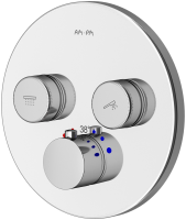 Термостатический смеситель встраиваемый AM.PM Inspire V2.0 F50A85700 С ВНУТРЕННЕЙ ЧАСТЬЮ, хром Термостатический смеситель встраиваемый AM.PM Inspire V2.0 F50A85700 С ВНУТРЕННЕЙ ЧАСТЬЮ, хром