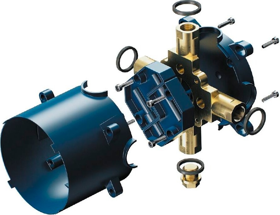 Термостатический смеситель встраиваемый AM.PM Inspire V2.0 F50A85700 С ВНУТРЕННЕЙ ЧАСТЬЮ, хром