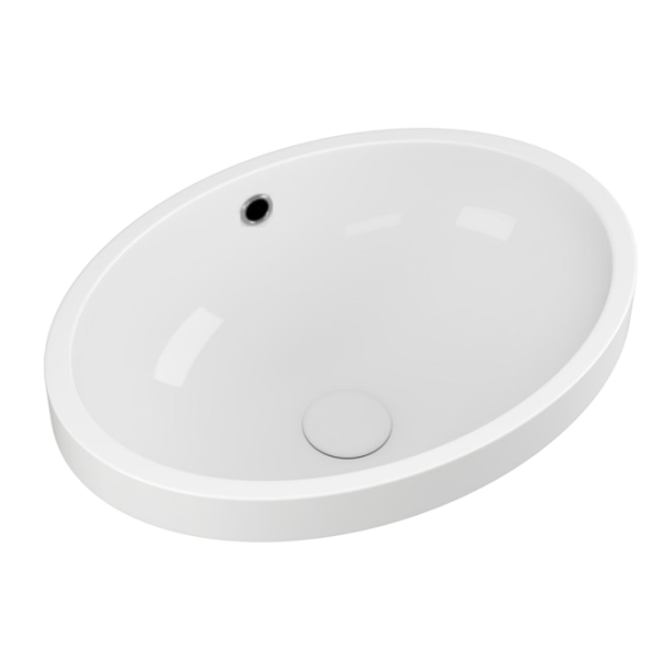 Накладная раковина D&K Venice 60 белая