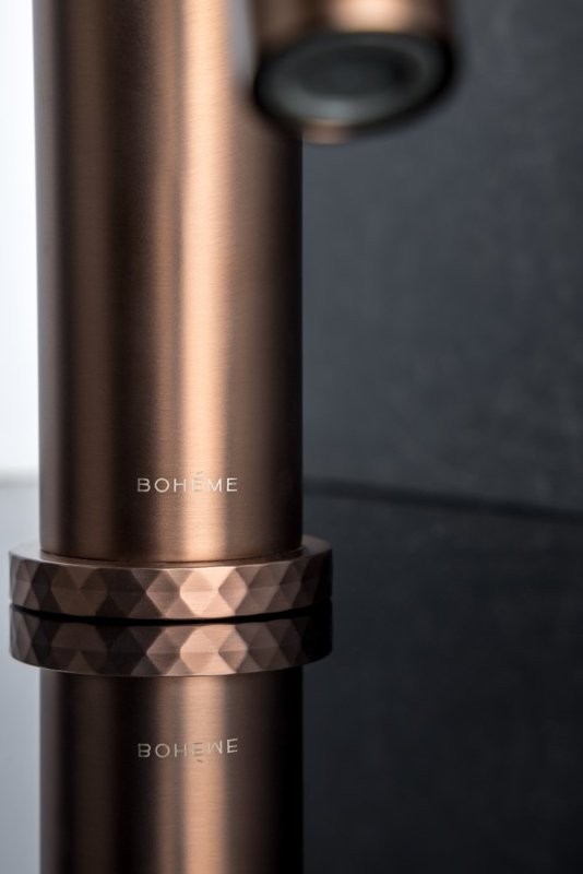Смеситель для раковины Boheme Stick 121-CB copper brushed