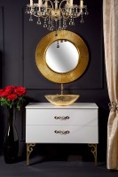 Накладная раковина Armadi Art NeoArt 814 51 золото, овальная