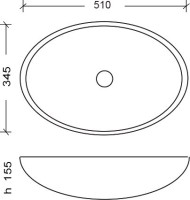 Накладная раковина Armadi Art NeoArt 814 51 золото, овальная