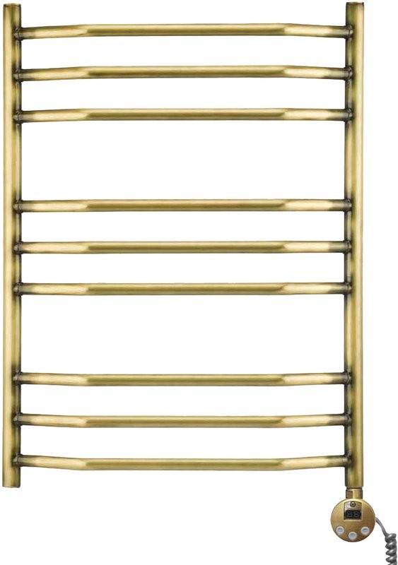 Полотенцесушитель электрический Domoterm Лаура П9 50x70, античная бронза, R