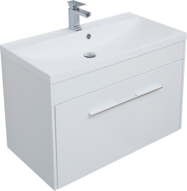 Тумба под раковину Aquanet Августа 90 белая