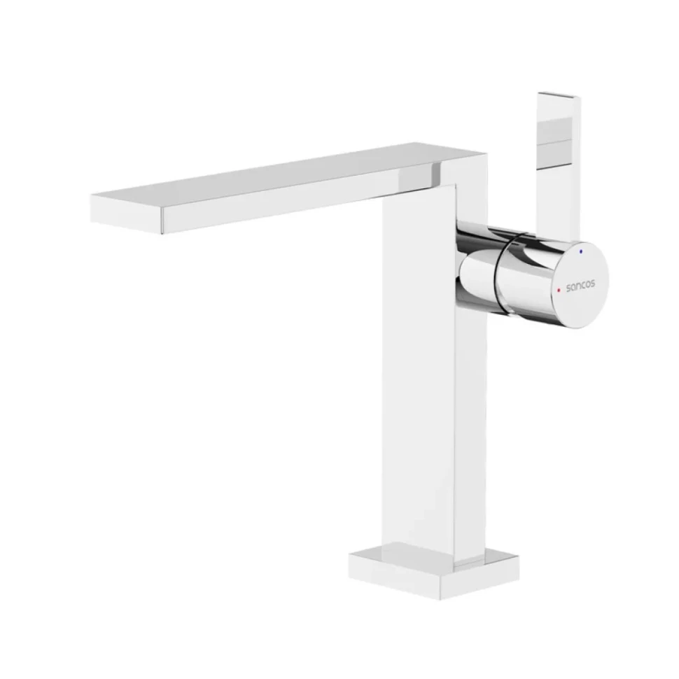 Смеситель для раковины Sancos Linn, хром, SC9019CH