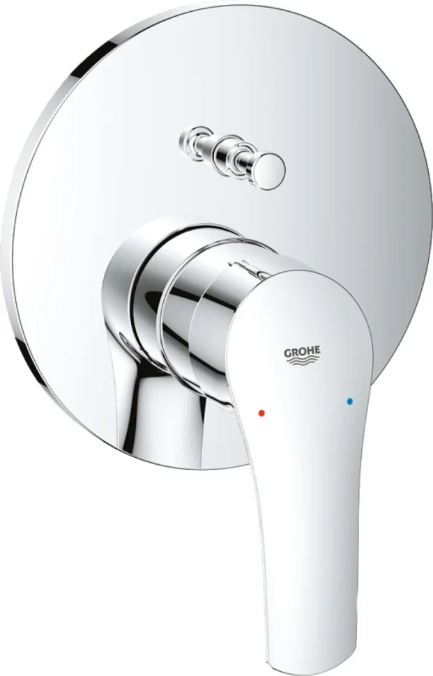 Встраиваемый смеситель для душа и ванны Grohe Eurosmart 24043003 С ВНУТРЕННЕЙ ЧАСТЬЮ, хром
