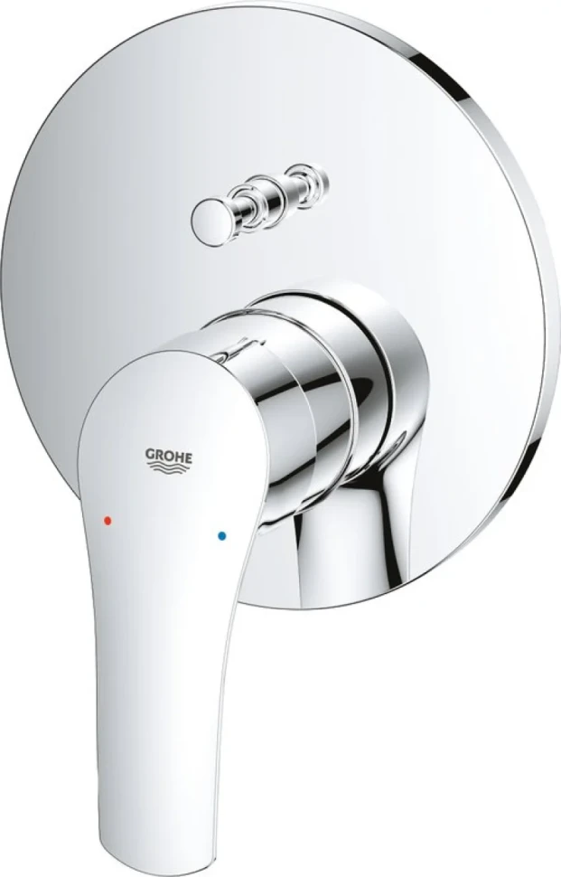 Встраиваемый смеситель для душа и ванны Grohe Eurosmart 24043003 С ВНУТРЕННЕЙ ЧАСТЬЮ, хром