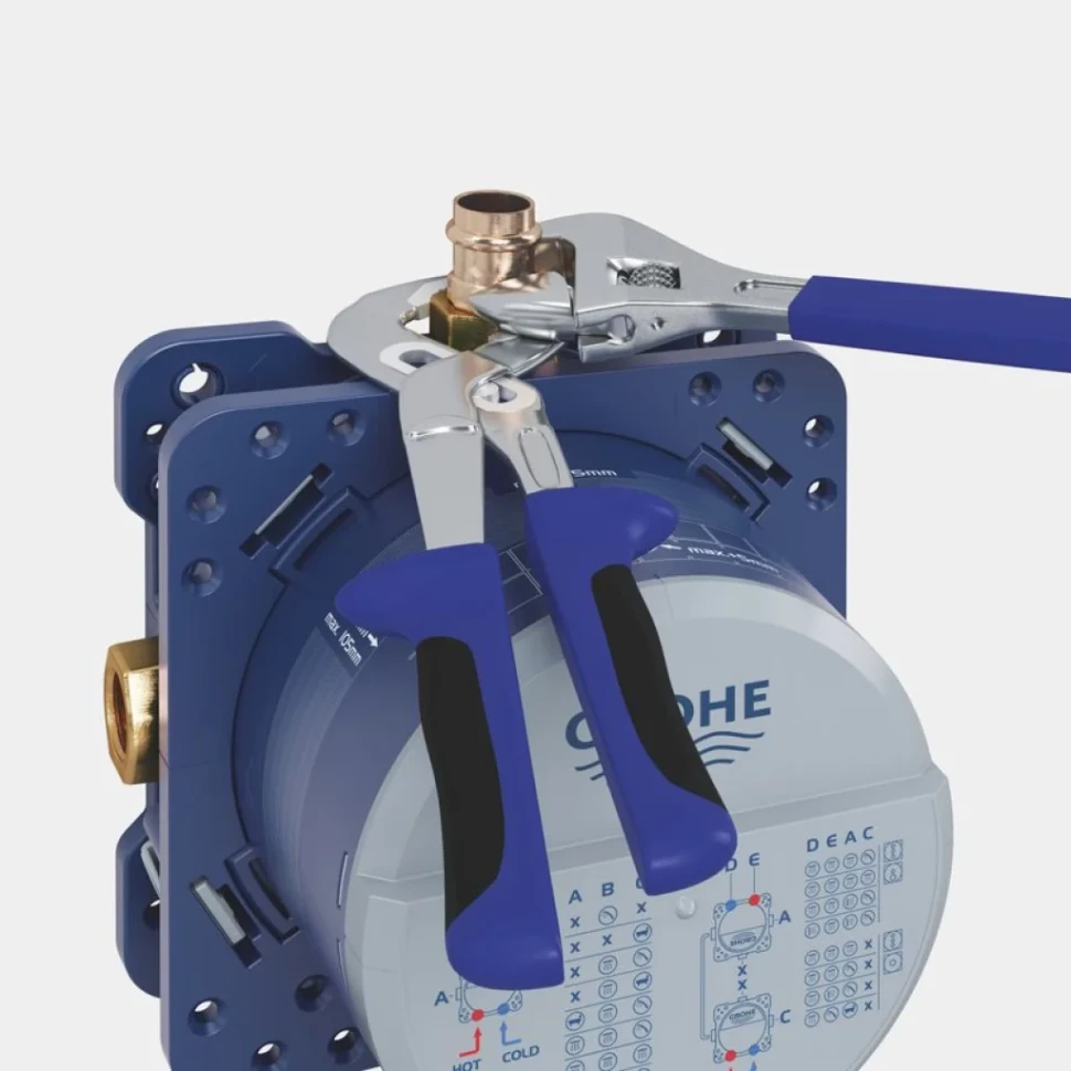 Встраиваемый смеситель для душа и ванны Grohe Eurosmart 24043003 С ВНУТРЕННЕЙ ЧАСТЬЮ, хром